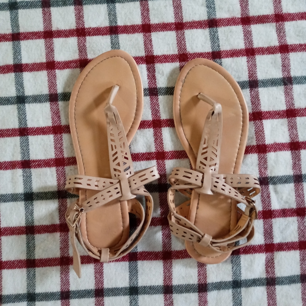 Women Nude Sandals